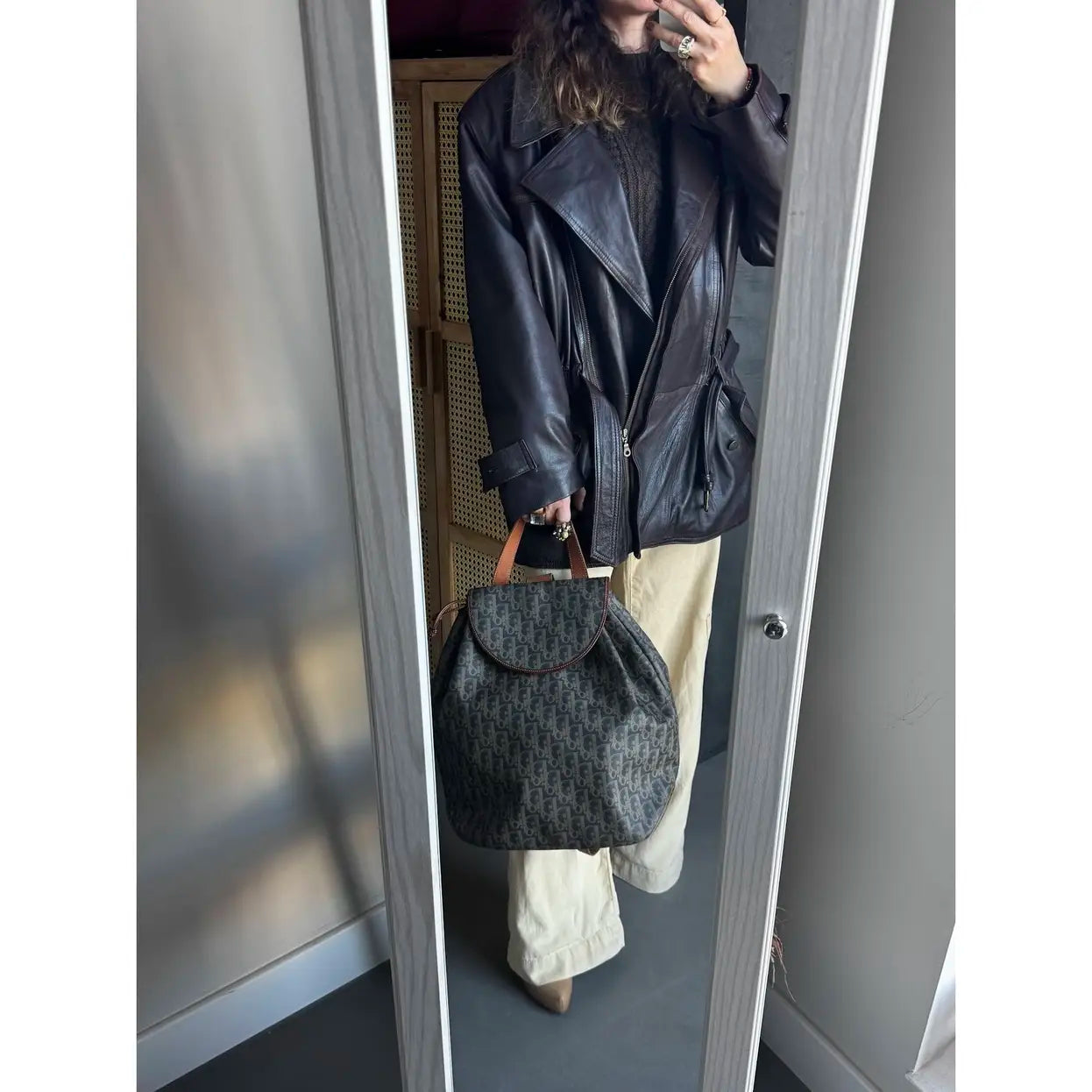 Dior - Leather backpack