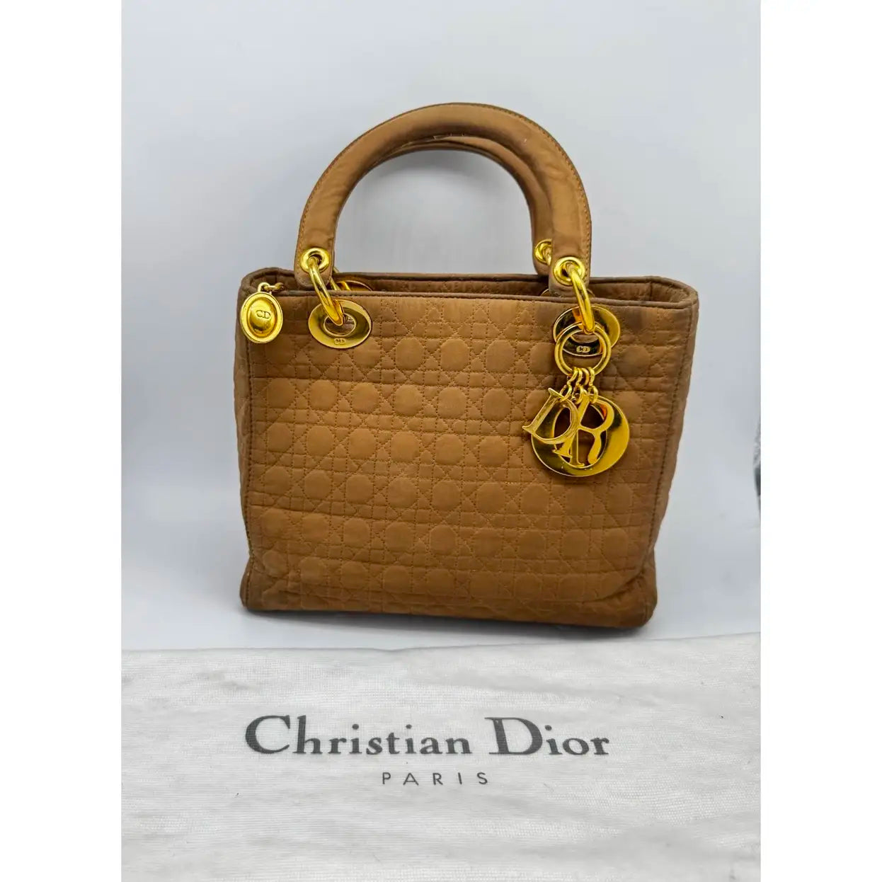 Dior - Lady Dior - Lady Dior cloth handbag