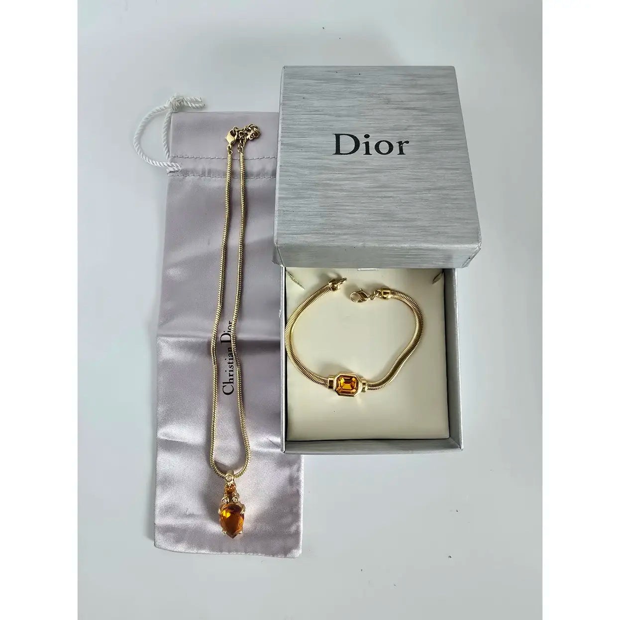 Dior - Crystal jewellery set