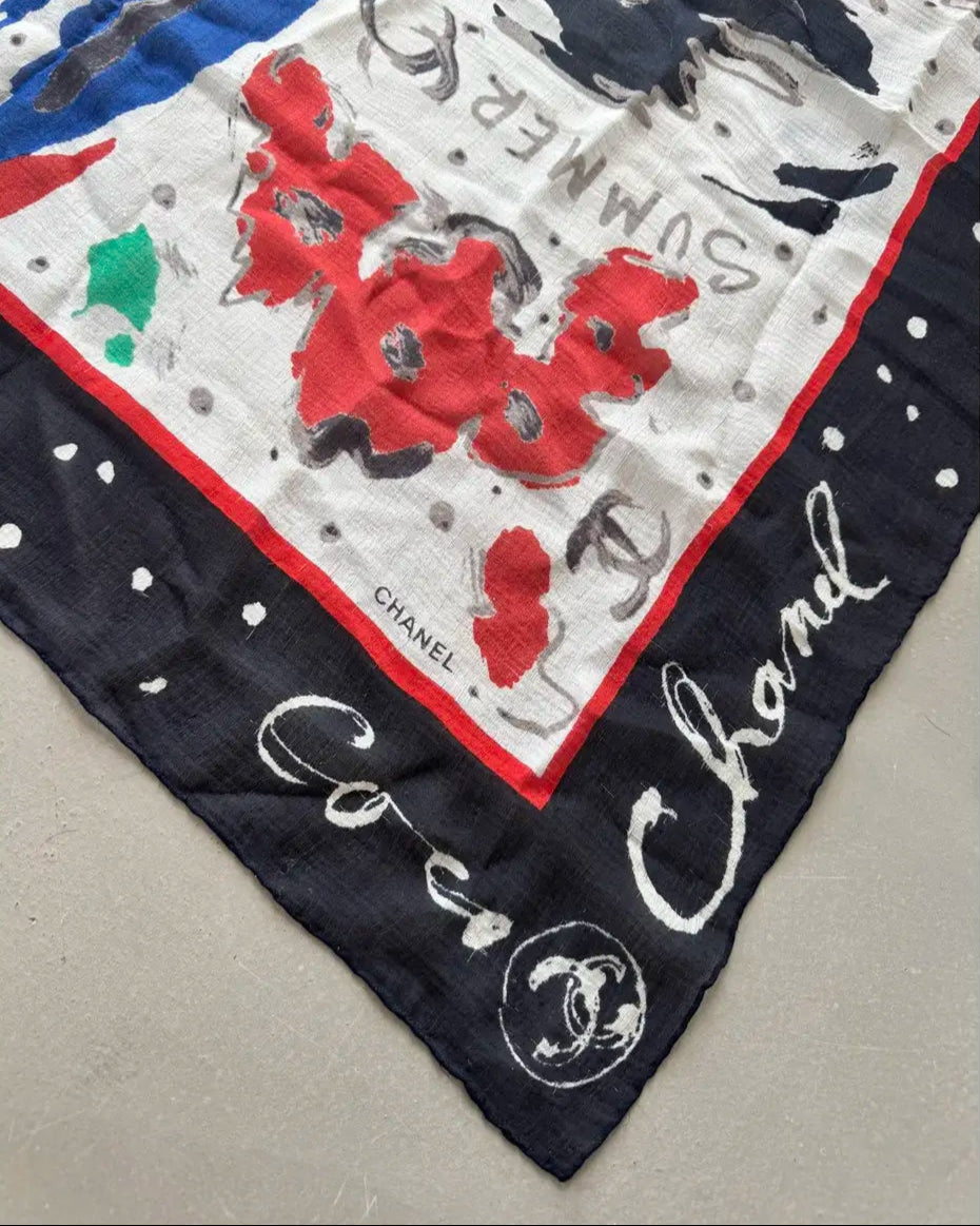 Chanel - Silk handkerchief