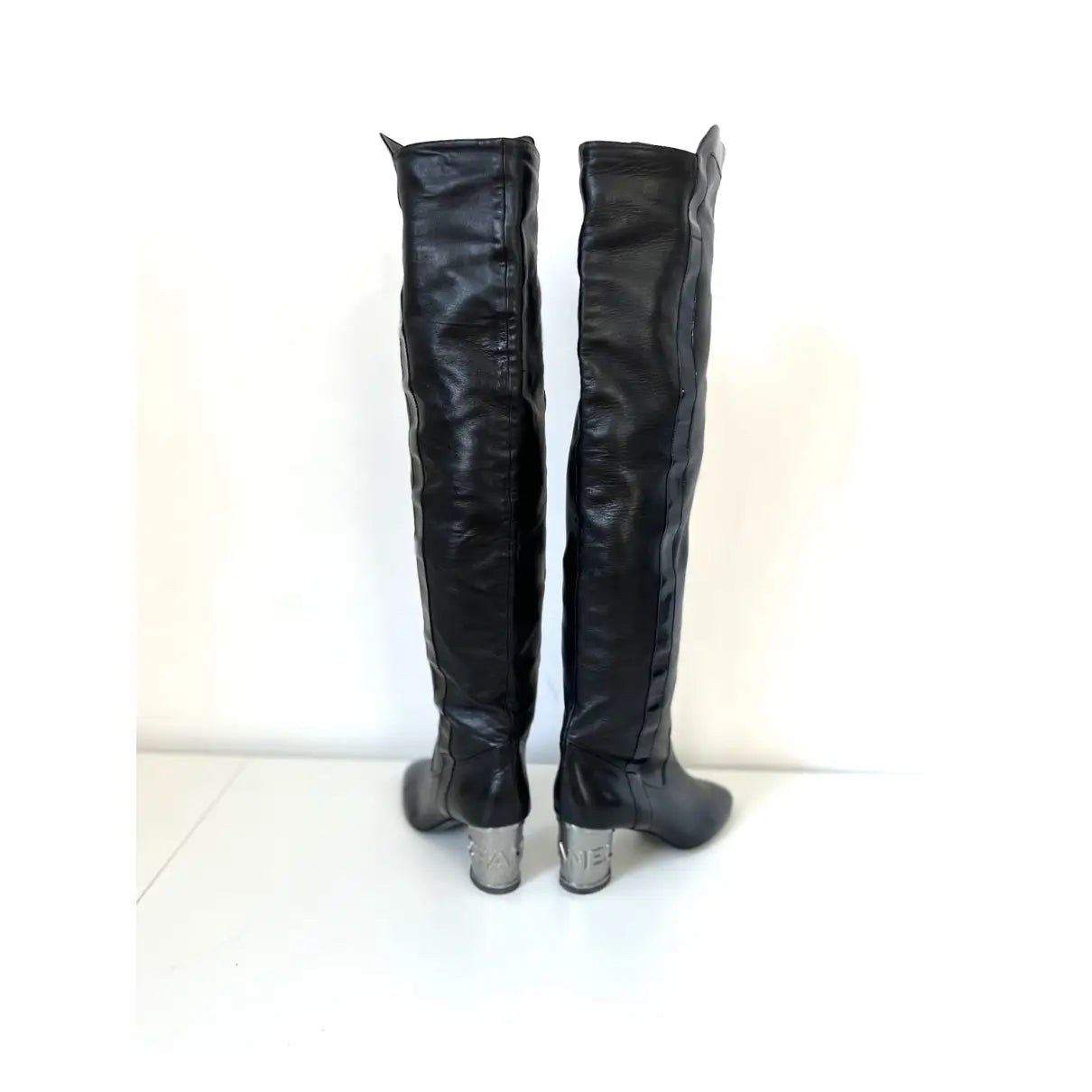 Chanel - Leather boots