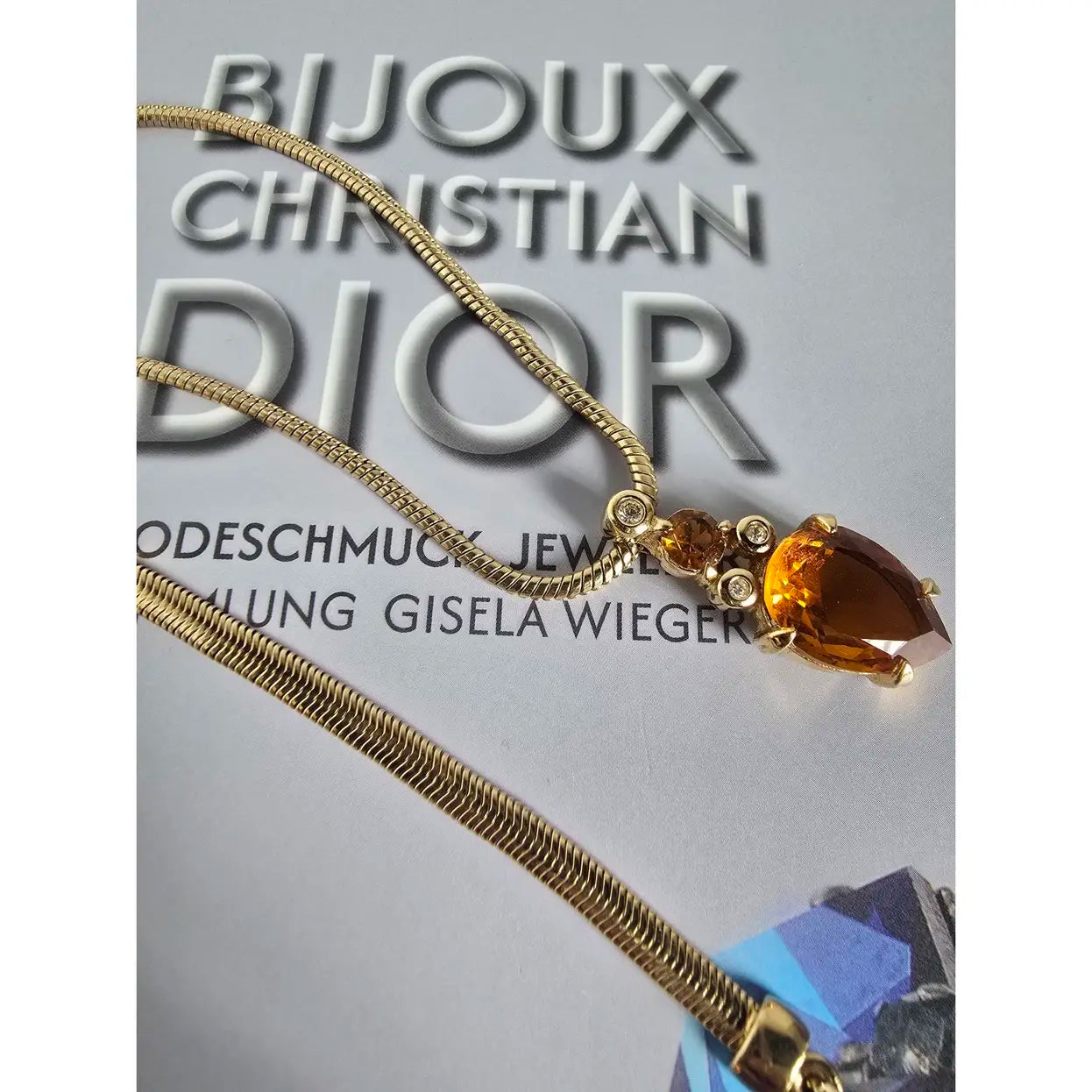 Dior - Crystal jewellery set