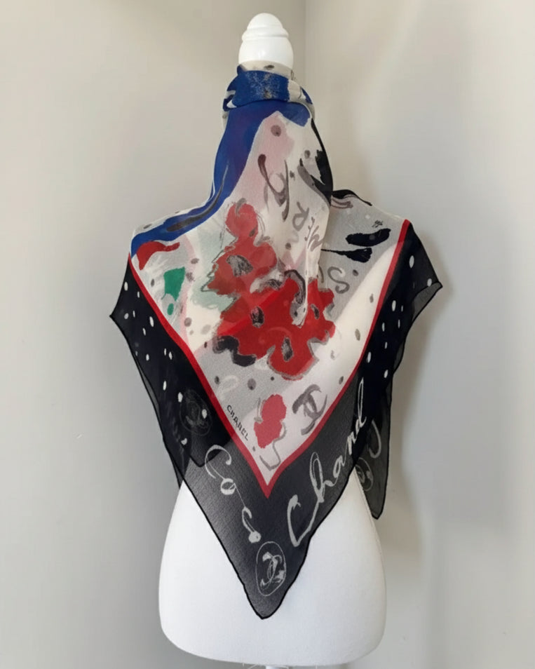 Chanel - Silk handkerchief
