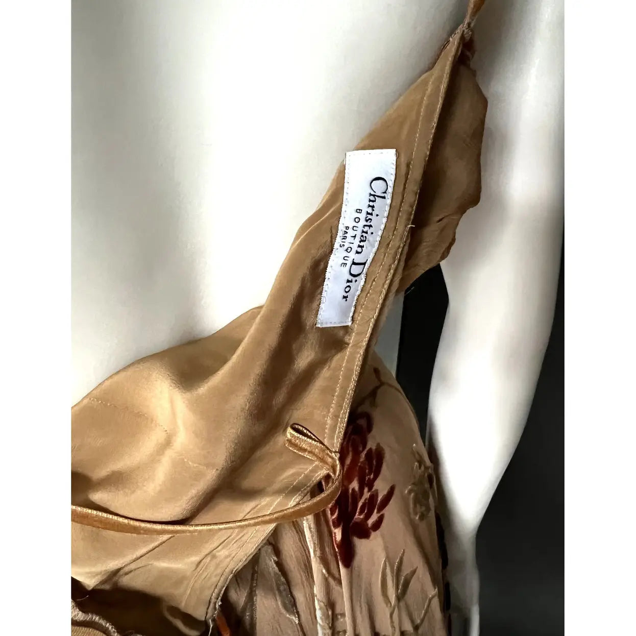 Dior - Silk mid-length dress