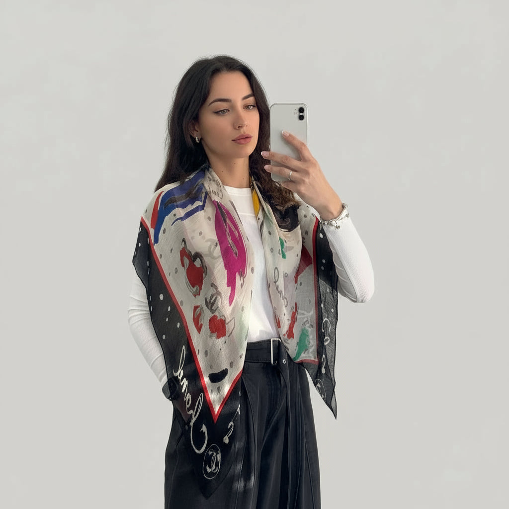 Chanel - Silk handkerchief