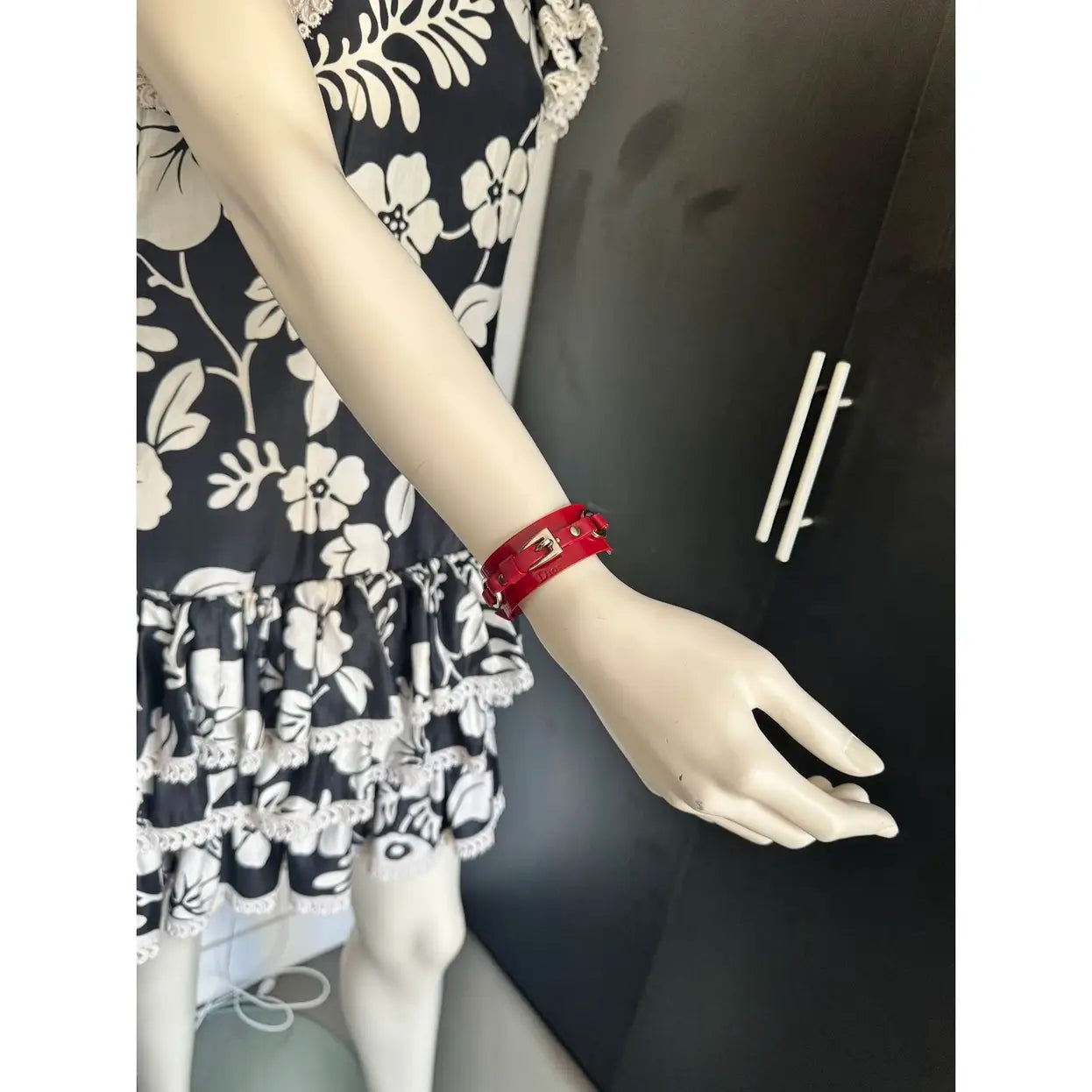 Dior - Leather jewellery set