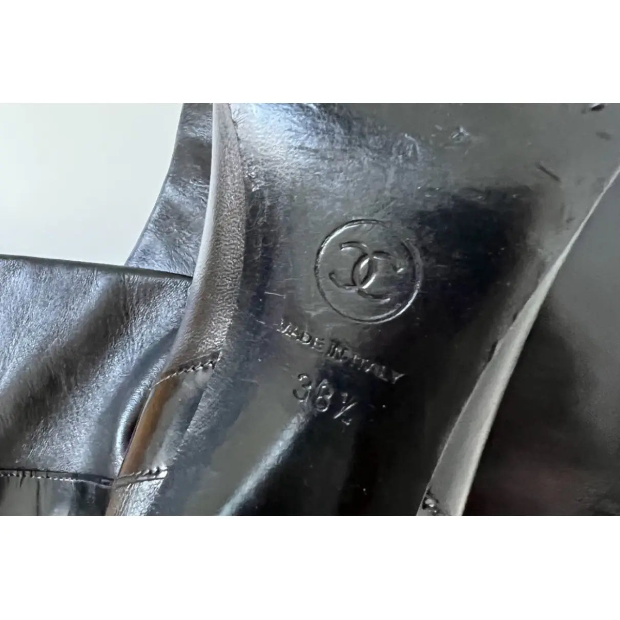 Chanel - Leather boots