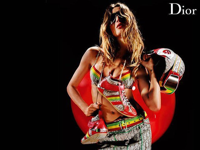 Dior Rasta Monogram Multicolored Trotter Bag