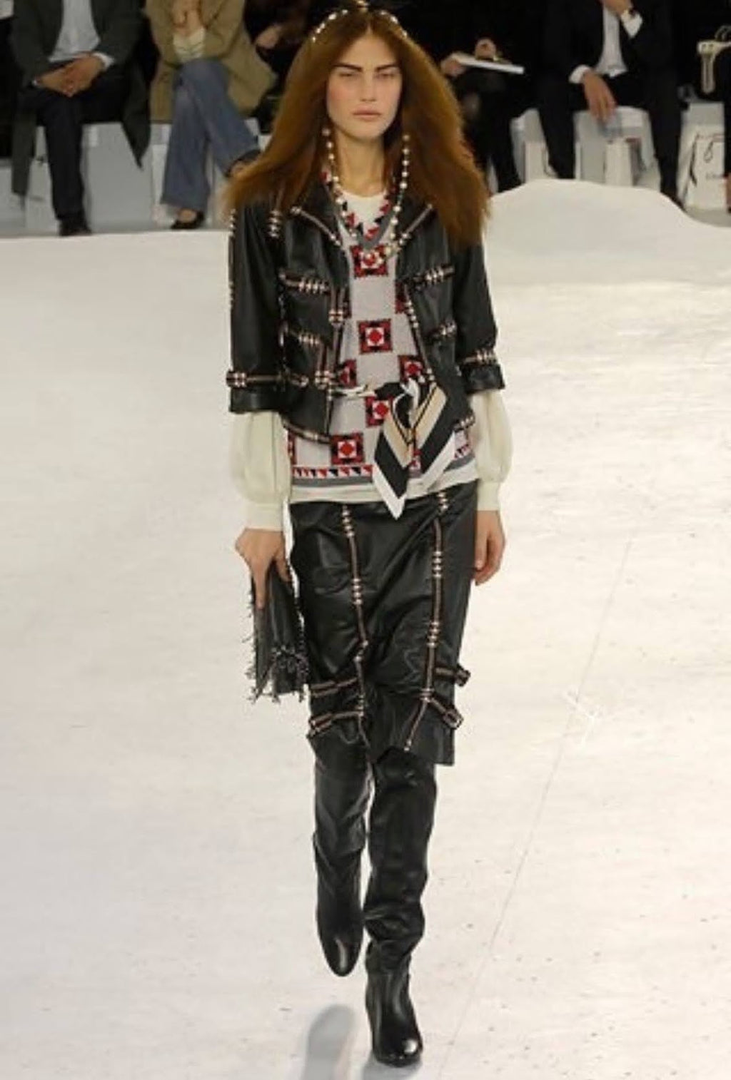 Chanel F/W 2007 Runway Lambskin Over-the-Knee Boot