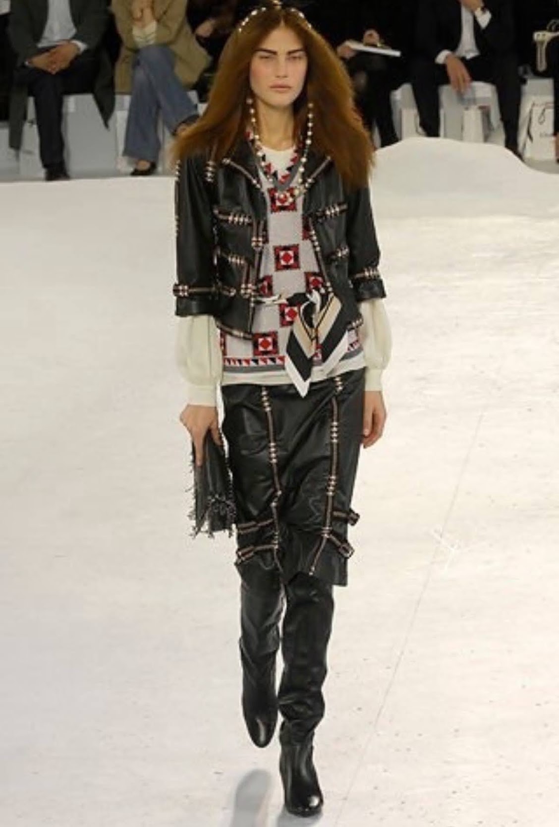 Chanel F/W 2007 Runway Lambskin Over-the-Knee Boot