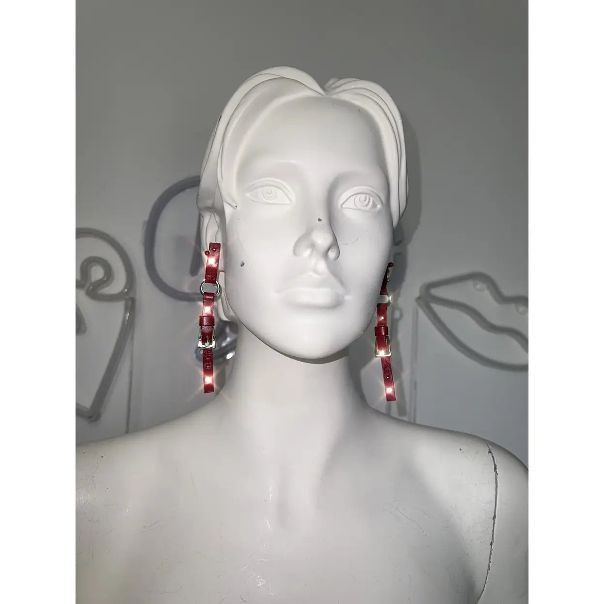 Dior - Leather jewellery set