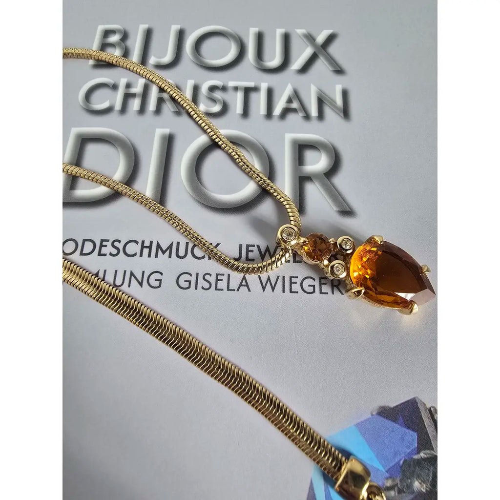 Dior - Crystal jewellery set