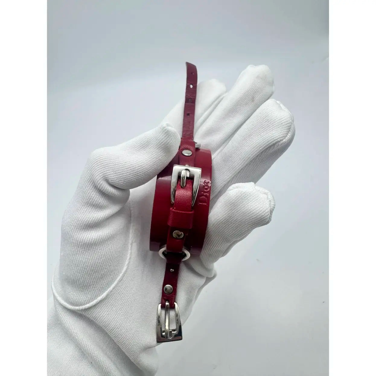 Dior - Leather jewellery set