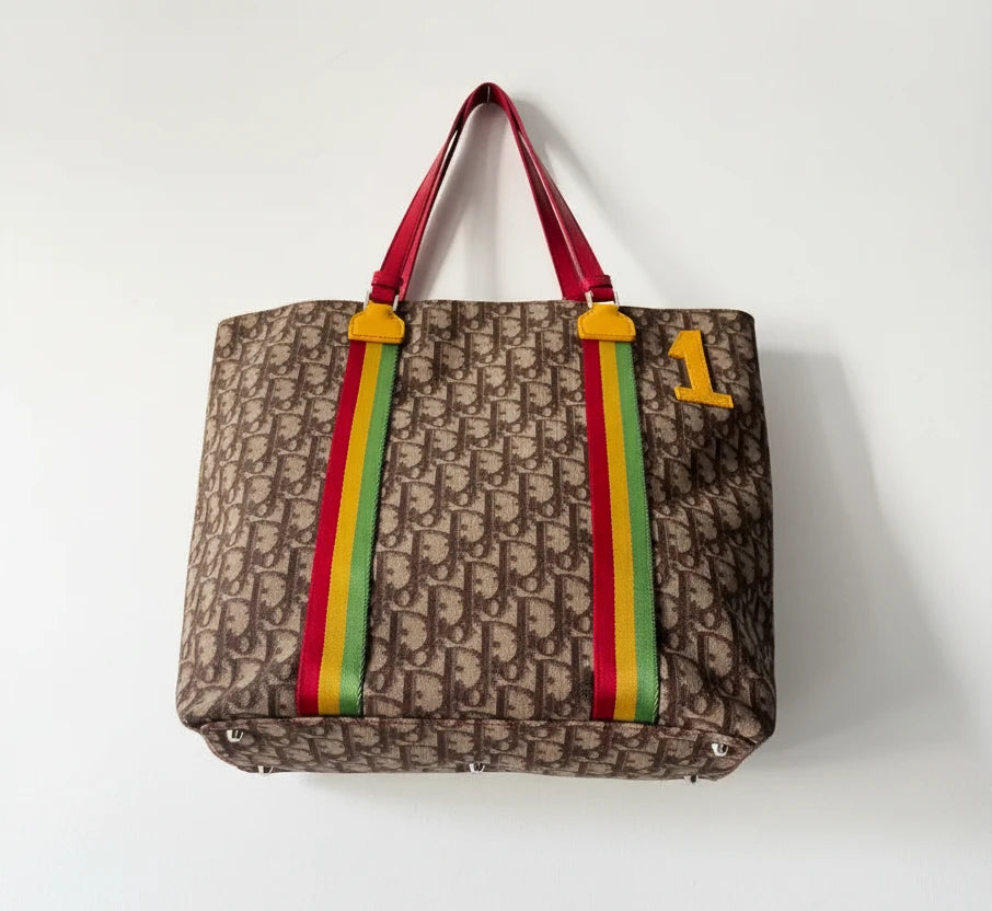 Dior Rasta Monogram Multicolored Trotter Bag