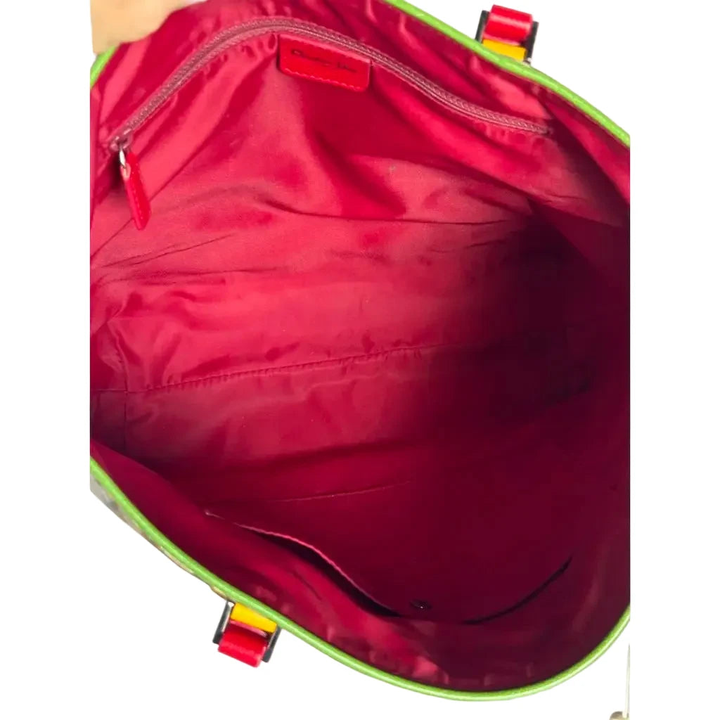 Dior Rasta Monogram Multicolored Trotter Bag