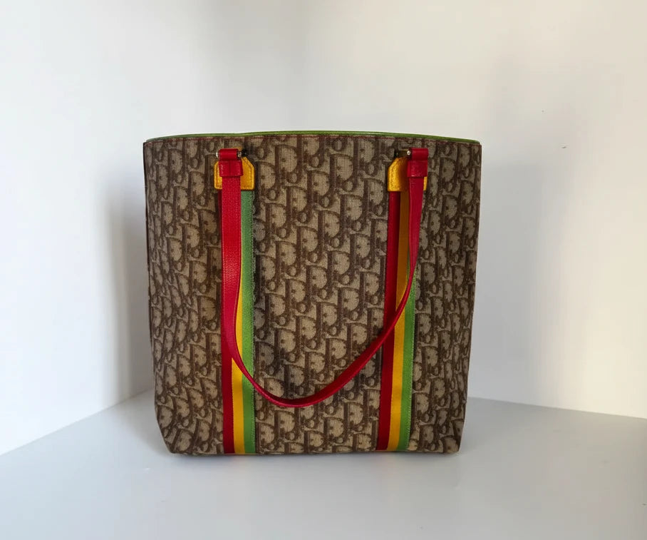 Dior Rasta Monogram Multicolored Trotter Bag