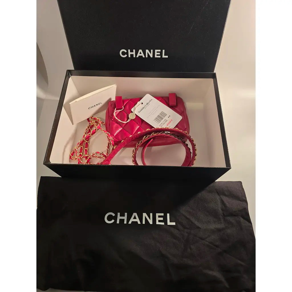 Chanel - Red Leather handbag