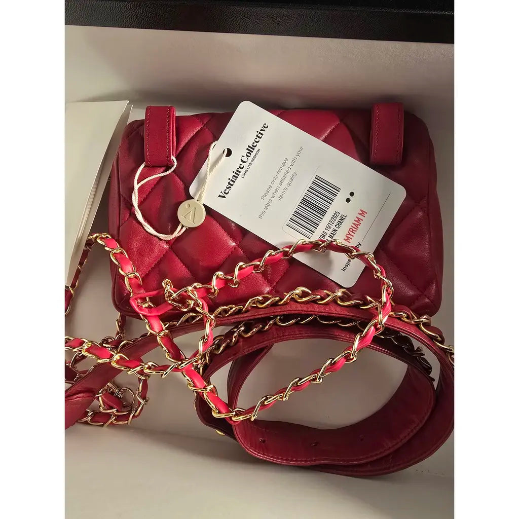 Chanel - Red Leather handbag